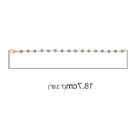 Protected & Stylish Evil Eye Bead Bracelet - Natural Zircon Jewelry for Men & Women