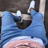Men's Light Blue Skinny Jeans - Fashionable & Comfortable Fit