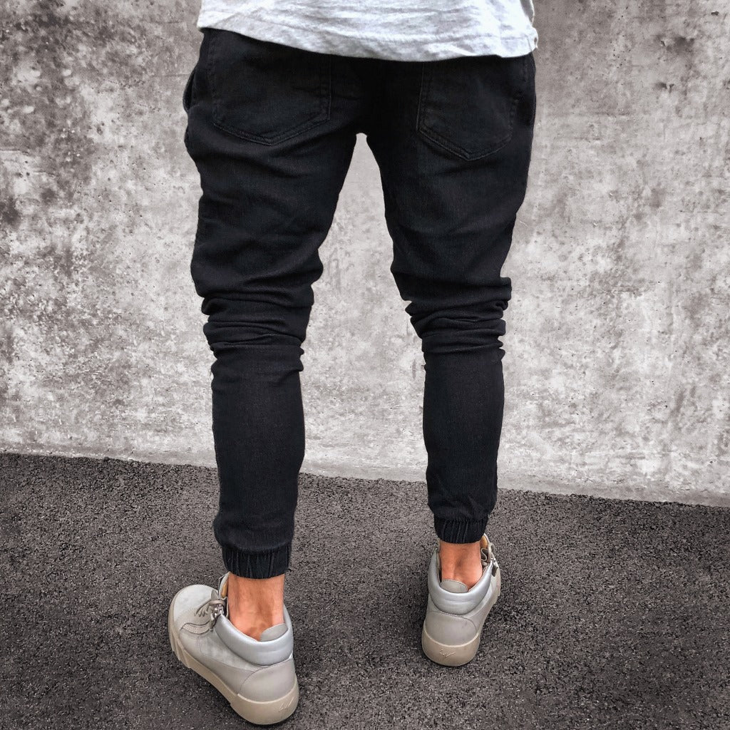Jeans Men's Explosive Fashion Light Blue Skinny What Else You Got?
