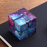 Infinity Cube Fidget Toy – Endless Stress Relief & Focus Aid (Starry Sky Colors)