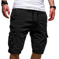 Men's Tactical Jogger Shorts - Military Combat Workout Gym Shorts - Lightweight Summer Trousers
