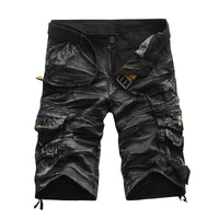 Men's Summer Camouflage Overalls – Loose Fit Five-Point Pants | Rugged & Comfortable