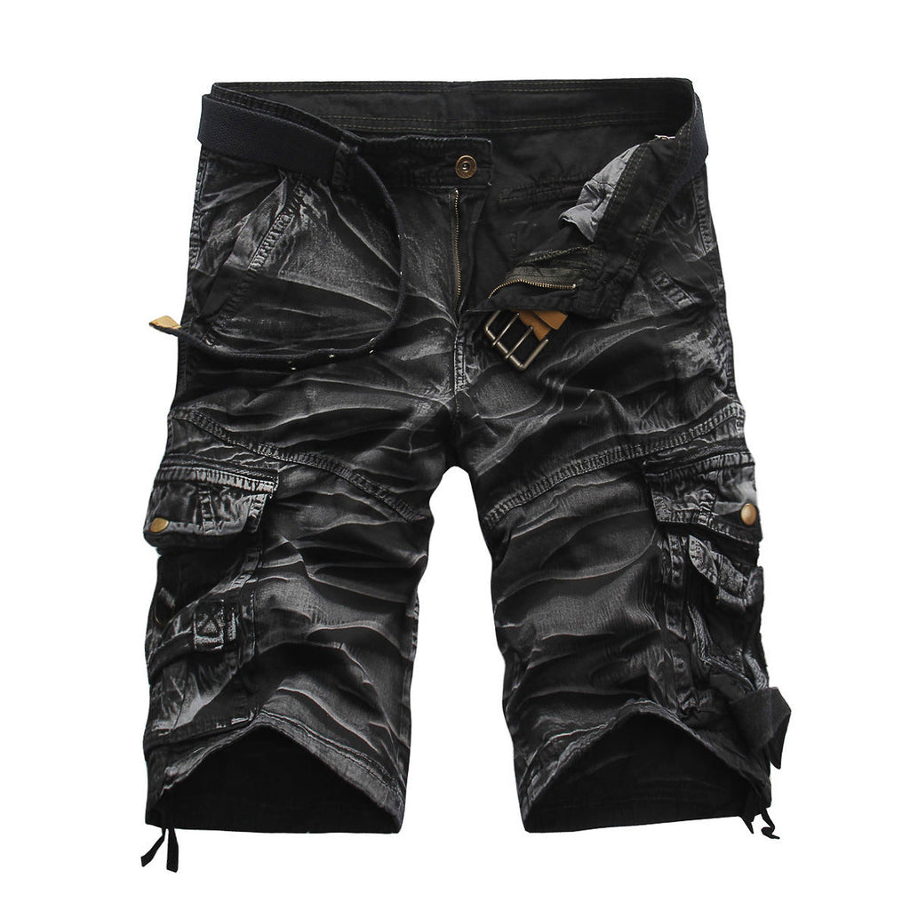 Men's Overalls Summer Camouflage Pants Loose Five Point Pants What Else You Got?