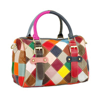 Genuine Cowhide Leather Handbag – Women’s Shoulder & Messenger Bag