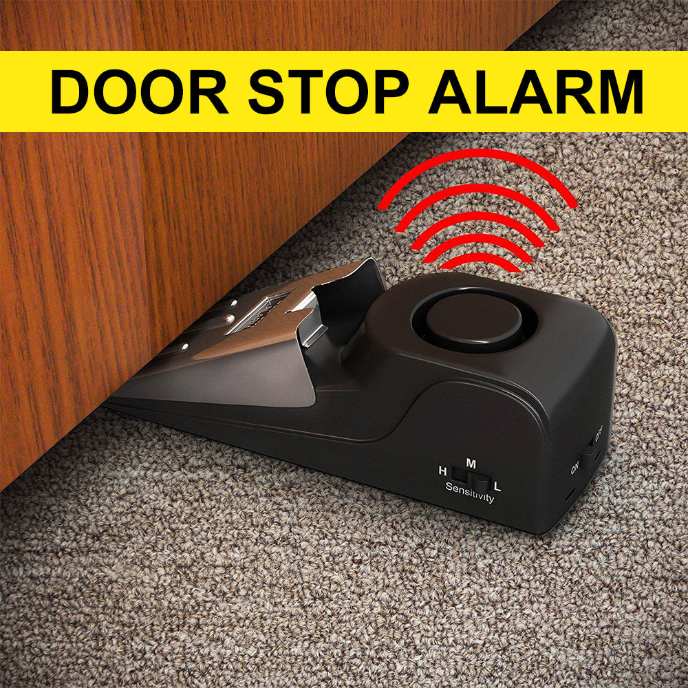 Electronic Burglar Alarm Intelligent Home Security Wedge Door Stop Alarm System Device Hotel Intruder Alert Detection What Else You Got?