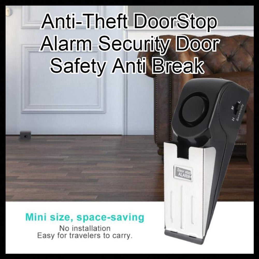 Electronic Burglar Alarm Intelligent Home Security Wedge Door Stop Alarm System Device Hotel Intruder Alert Detection What Else You Got?