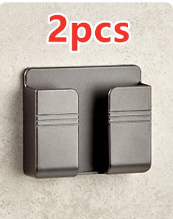 Punch‑Free Phone Charging Storage Rack – Wall‑Mounted Sticky Storage Box What Else You Got?