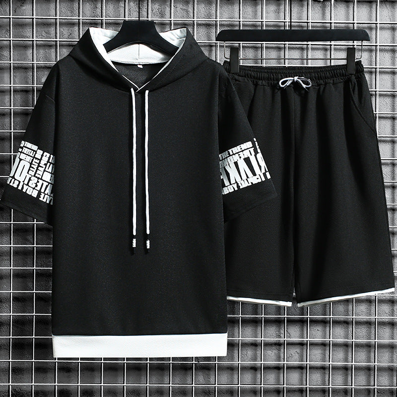 Short-Sleeved T-Shirt Loose Sports Suit Men What Else You Got?