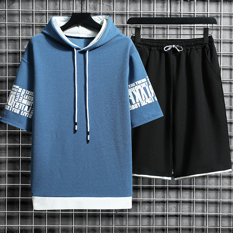 Short-Sleeved T-Shirt Loose Sports Suit Men What Else You Got?