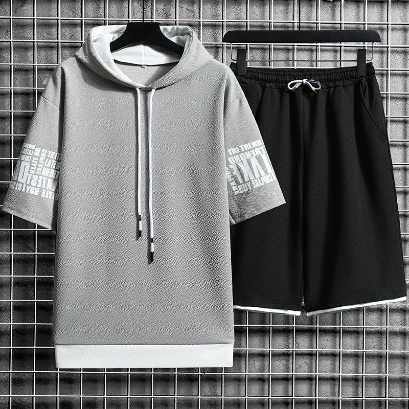 Short-Sleeved T-Shirt Loose Sports Suit Men What Else You Got?