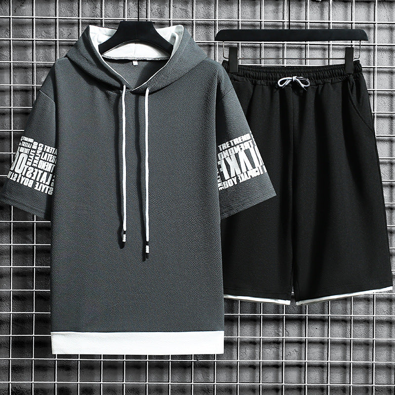 Short-Sleeved T-Shirt Loose Sports Suit Men What Else You Got?