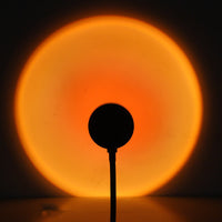 Heavenly Sunset Projection Lamp - Divine Wall Decor with 4 Light Modes & Adjustable Angle