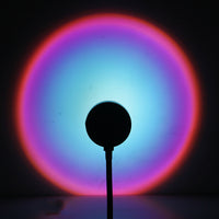 Heavenly Sunset Projection Lamp - Divine Wall Decor with 4 Light Modes & Adjustable Angle
