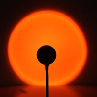 Heavenly Sunset Projection Lamp - Divine Wall Decor with 4 Light Modes & Adjustable Angle