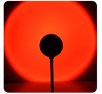 Heavenly Sunset Projection Lamp - Divine Wall Decor with 4 Light Modes & Adjustable Angle