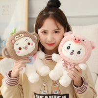 Soft Plush Doll Pillow for Kids – Cuddly Stuffed Animal & Pillow Combo Gift