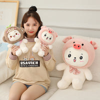 Soft Plush Doll Pillow for Kids – Cuddly Stuffed Animal & Pillow Combo Gift