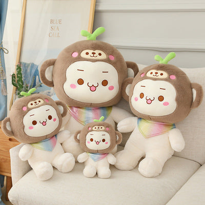 Soft Plush Doll Pillow for Kids – Cuddly Stuffed Animal & Pillow Combo Gift