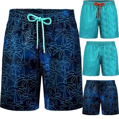 Men's Lightweight Summer Beach Shorts - Quick-Dry Sports Pants for Outdoor Adventures
