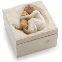Conch Girl Resin Jewelry Box Ornament – Unique Handmade Gift & Home Decor