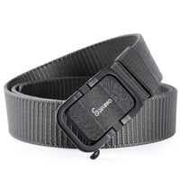 Automatic Buckle Nylon Canvas Belt for Men - Outdoor Casual Web Belt