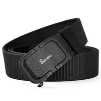 Automatic Buckle Nylon Canvas Belt for Men - Outdoor Casual Web Belt