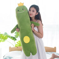 Cozy & Comfortable Sleeping Leg Pillow - Crystal Soft Plush Throw Pillow - 50cm