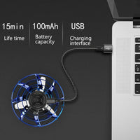 Hand-Control Hover Drone Toy – USB Rechargeable Flying Gyro Spinner