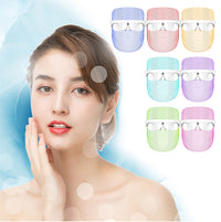 7-Color LED Light Therapy Facial Mask – Multi-Color Skincare & Beauty Mask