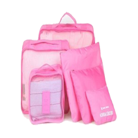 6-Piece Travel Packing Cubes Set – Lightweight Luggage Organizers for Stress-Free Trips