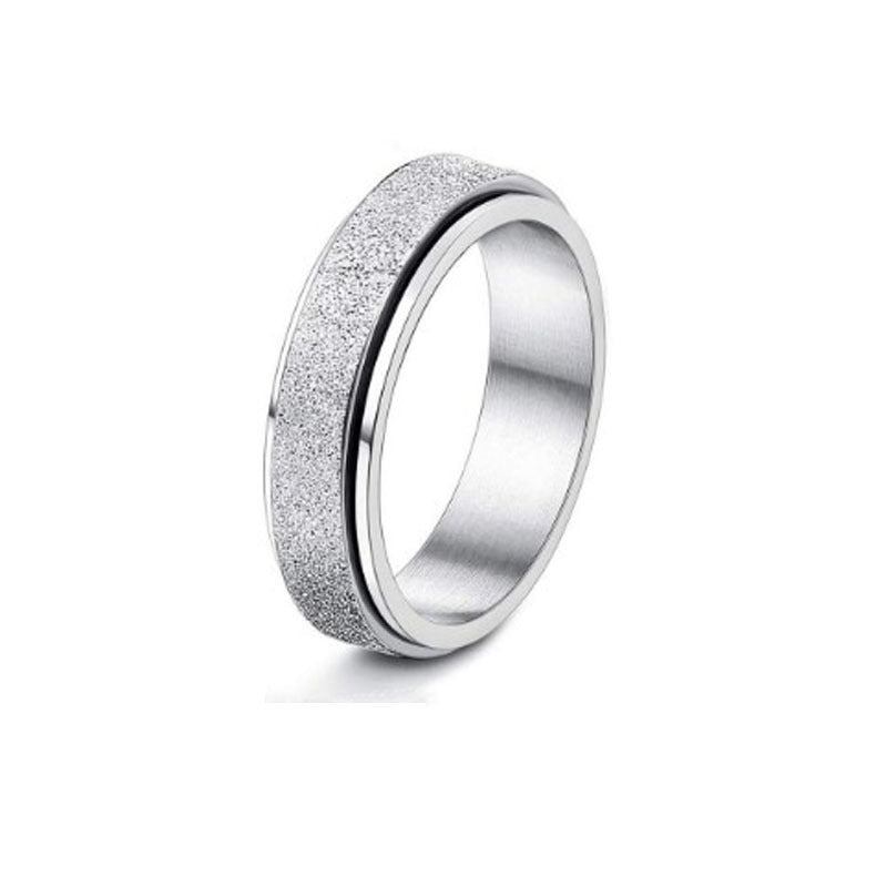 Stainless Steel Spinner Ring – Rotatable Moon & Stars Fidget Ring for Stress Relief (Unisex Vintage Design) What Else You Got?