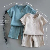 Matching Baby Boy & Girl Summer Suit Set – Adorable Kids Outfit for Warm Weather
