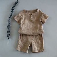 Matching Baby Boy & Girl Summer Suit Set – Adorable Kids Outfit for Warm Weather