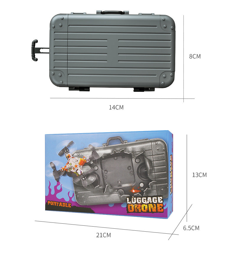 Suitcase Mini Drone Folding Aerial Photo Remote Control Plane What Else You Got?