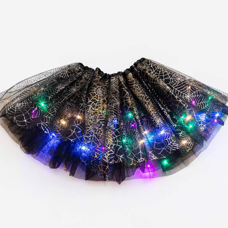 Magical & Luminous  LED Princess Halloween Tutu Skirt Sequins Shiny Skirt What Else You Got?