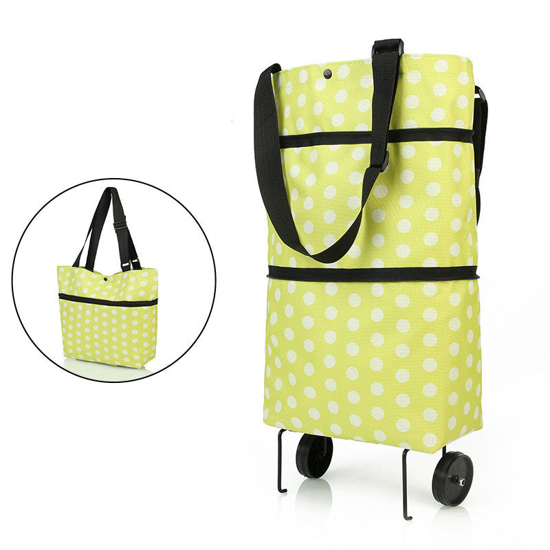 Folding Shopping Carts Reusable Shopping Bags with Wheels What Else You Got?