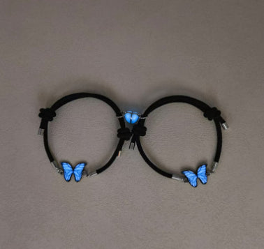 Blue Luminous Butterfly Jewelry Set What Else You Got?