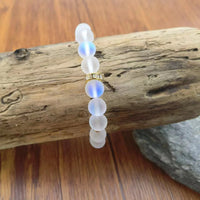 Moonstone Crystal Bracelet – Natural Stone Shambhala Beaded Jewelry