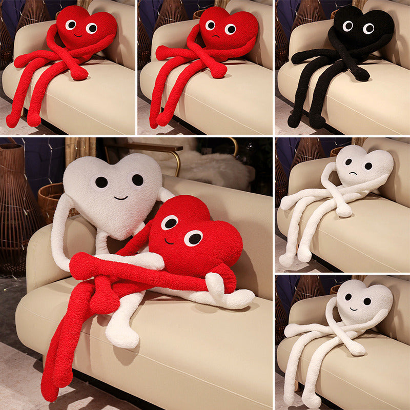 Children's Long Leg Love Funny Throw Pillow What Else You Got?
