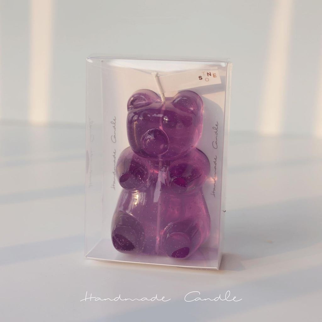 Gummy Bear Aromatherapy Candle – Handmade Scented Candle with Juicy Peach Fragrance (Small & Large Sizes) What Else You Got?