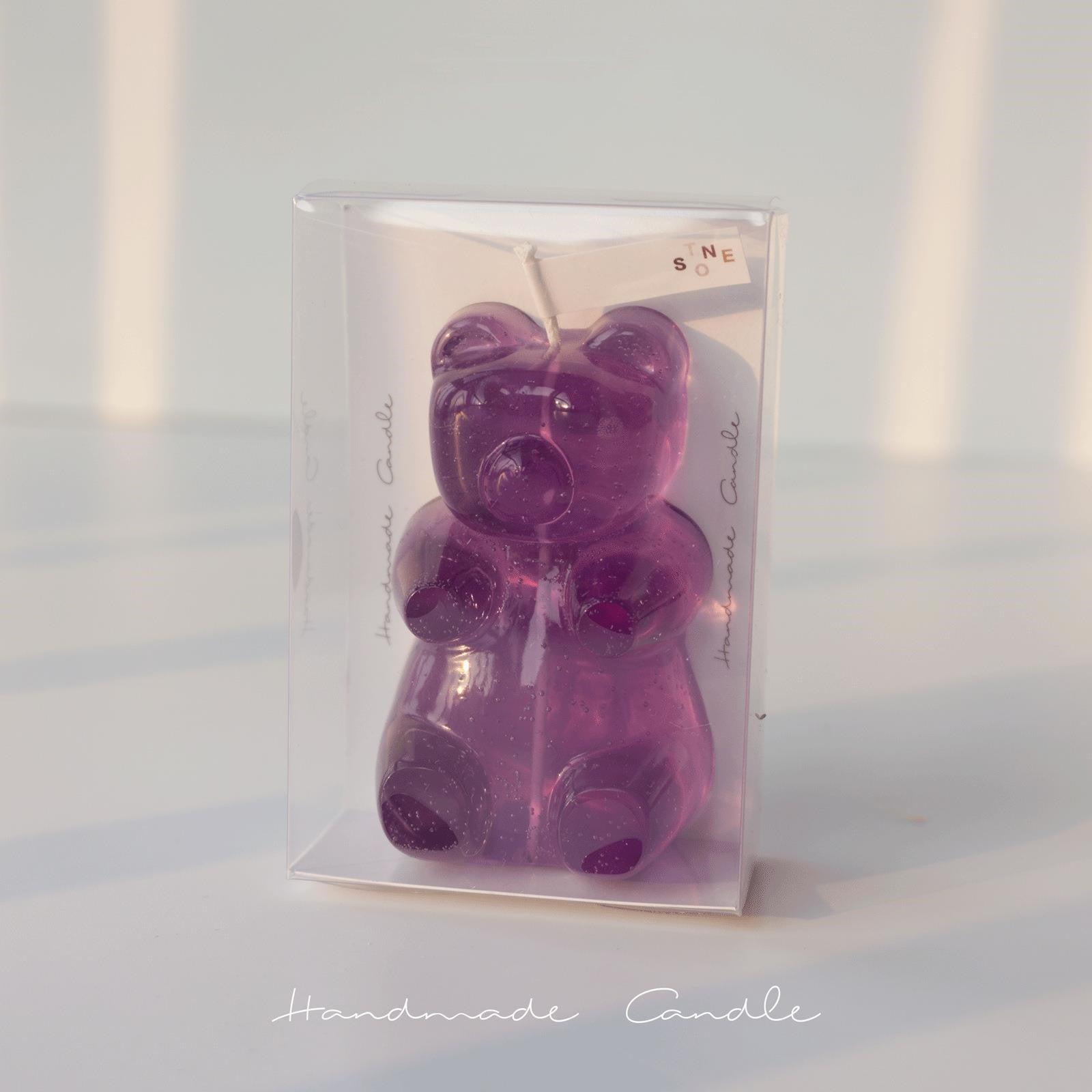 Gummy Bear Aromatherapy Candle – Handmade Scented Candle with Juicy Peach Fragrance (Small & Large Sizes) What Else You Got?