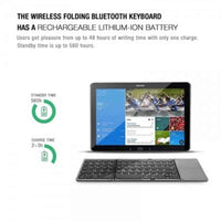 Foldable Bluetooth Keyboard for Phone, Tablet & Laptop – Portable Wireless Keyboard for Travel
