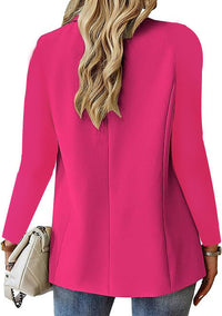 Elegant Christian Women's Lapel Button Jacket - Stylish & Comfortable Casual Suit Outwear