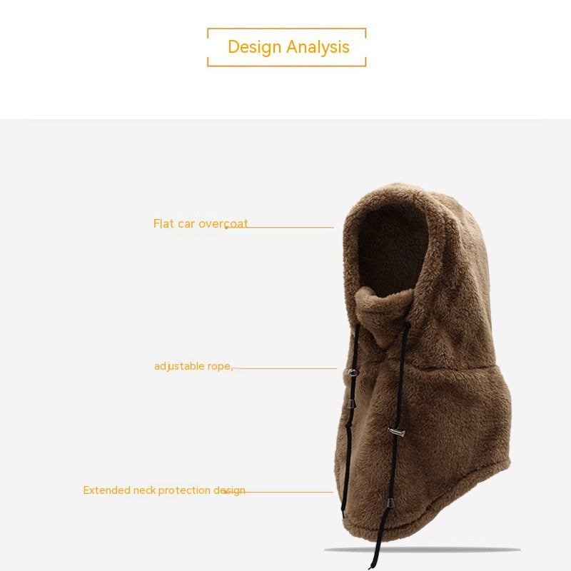 Winter Outdoors Cycling Sports Wind-proof Cap Cold Protection Thickening Scarf Hat What Else You Got?
