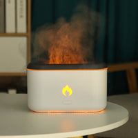 Volcano Flame Effect Ultrasonic Aroma Diffuser & LED Mist Lamp