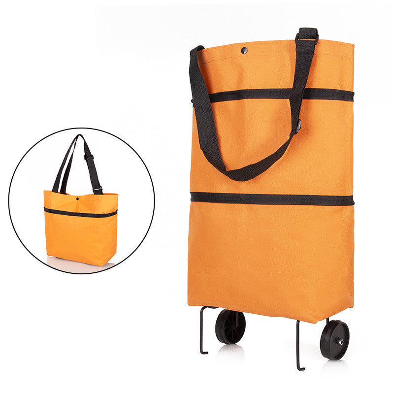 Folding Shopping Carts Reusable Shopping Bags with Wheels What Else You Got?
