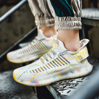 Men's Glow-Up Casual Sneakers – Luminous Comfort Shoes for Every Step & Shine