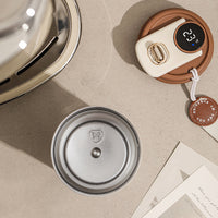 Premium 450ml Stainless Steel Smart Thermal Mug - Keeps Coffee Hot/Cold for Hours - Perfect for Travel, Work & Gifts