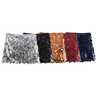 Glamorous Sequin Mini Skirt 2026 | Trending Party Skirt | Shimmer Bodycon Sheath | 8 Colors