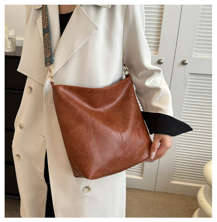 Ethnic Strap Bucket Shoulder Bag What Else You Got?